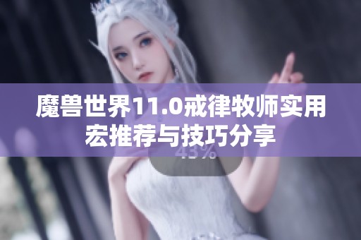 魔兽世界11.0戒律牧师实用宏推荐与技巧分享