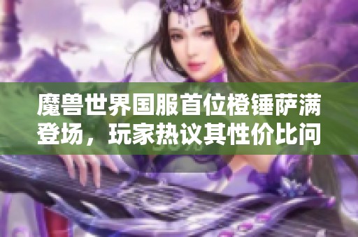 魔兽世界国服首位橙锤萨满登场，玩家热议其性价比问题