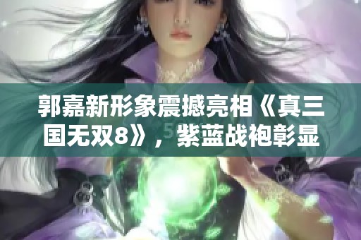 郭嘉新形象震撼亮相《真三国无双8》，紫蓝战袍彰显智者风范