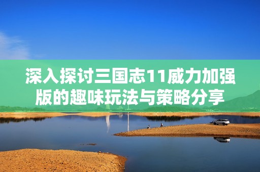 深入探讨三国志11威力加强版的趣味玩法与策略分享