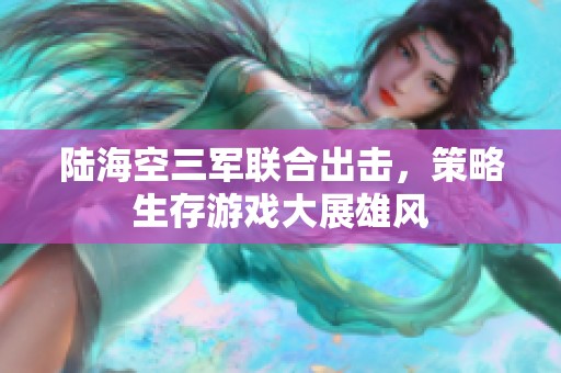 陆海空三军联合出击，策略生存游戏大展雄风