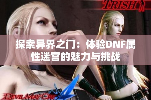 探索异界之门：体验DNF属性迷宫的魅力与挑战