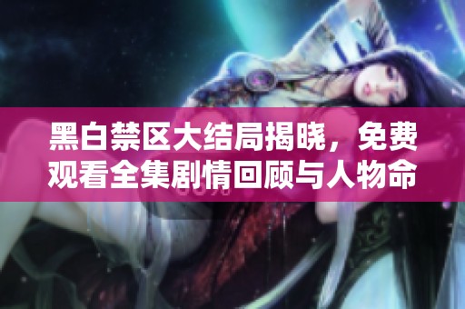 黑白禁区大结局揭晓，免费观看全集剧情回顾与人物命运分析