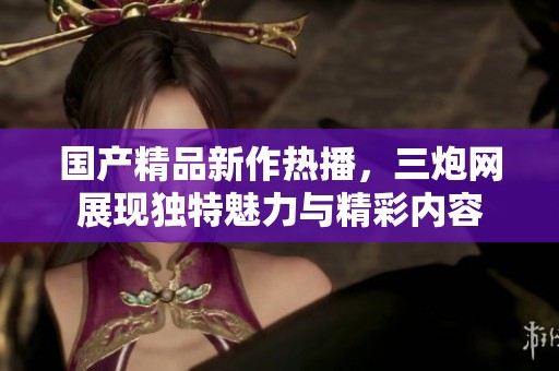 国产精品新作热播，三炮网展现独特魅力与精彩内容