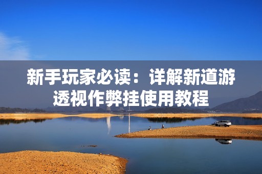 新手玩家必读：详解新道游透视作弊挂使用教程
