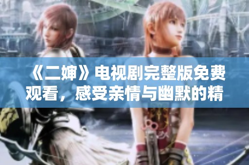 《二婶》电视剧完整版免费观看，感受亲情与幽默的精彩故事