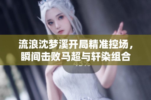 流浪沈梦溪开局精准控场，瞬间击败马超与轩染组合