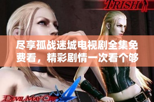 尽享孤战迷城电视剧全集免费看，精彩剧情一次看个够