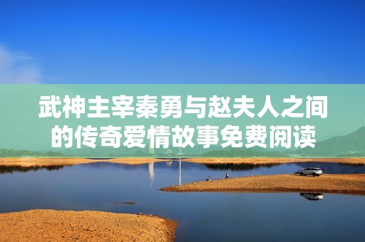武神主宰秦勇与赵夫人之间的传奇爱情故事免费阅读