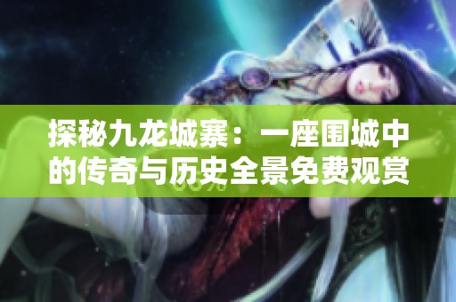 探秘九龙城寨：一座围城中的传奇与历史全景免费观赏