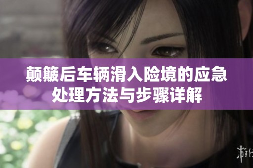 颠簸后车辆滑入险境的应急处理方法与步骤详解