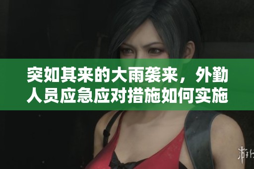 突如其来的大雨袭来，外勤人员应急应对措施如何实施