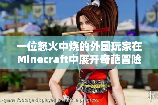 一位怒火中烧的外国玩家在Minecraft中展开奇葩冒险