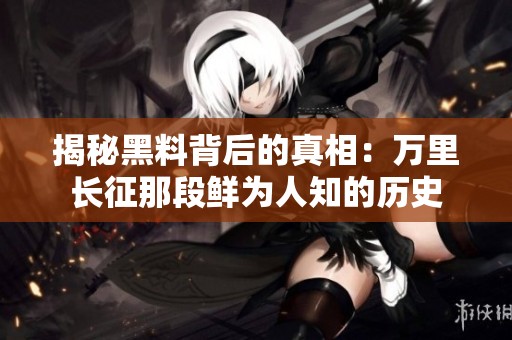 揭秘黑料背后的真相：万里长征那段鲜为人知的历史