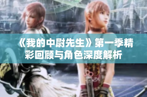 《我的中尉先生》第一季精彩回顾与角色深度解析