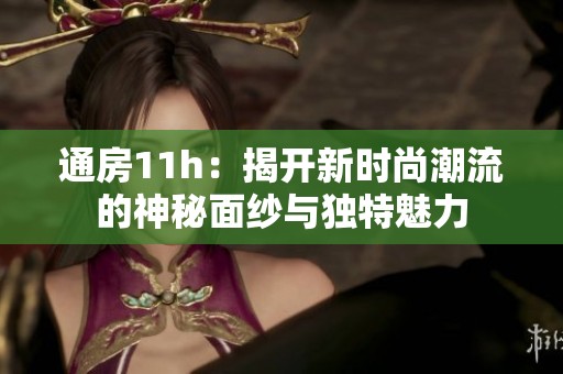 通房11h：揭开新时尚潮流的神秘面纱与独特魅力