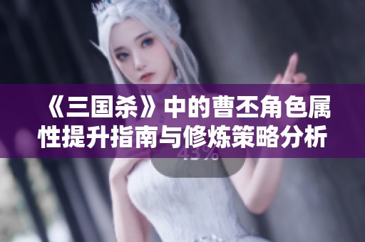 《三国杀》中的曹丕角色属性提升指南与修炼策略分析