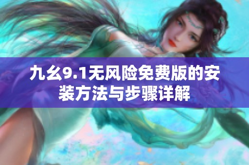 九幺9.1无风险免费版的安装方法与步骤详解