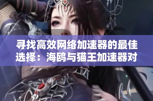 寻找高效网络加速器的最佳选择：海鸥与猫王加速器对比解析