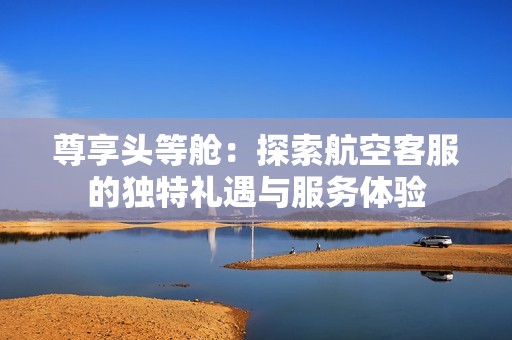 尊享头等舱：探索航空客服的独特礼遇与服务体验