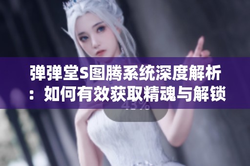 弹弹堂S图腾系统深度解析：如何有效获取精魂与解锁图腾技巧