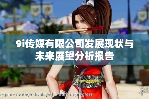9i传媒有限公司发展现状与未来展望分析报告