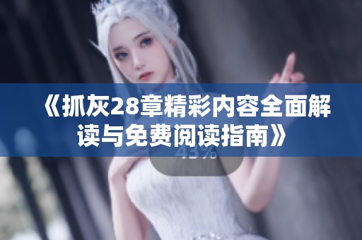《抓灰28章精彩内容全面解读与免费阅读指南》
