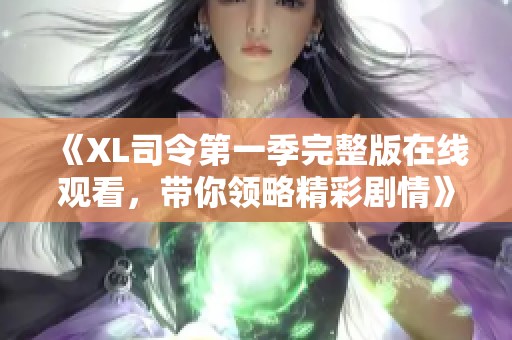 《XL司令第一季完整版在线观看，带你领略精彩剧情》