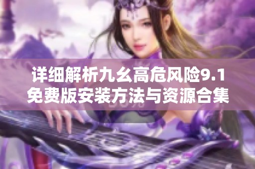 详细解析九幺高危风险9.1免费版安装方法与资源合集