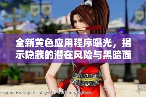全新黄色应用程序曝光，揭示隐藏的潜在风险与黑暗面