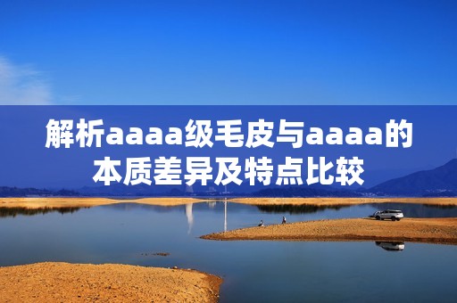 解析aaaa级毛皮与aaaa的本质差异及特点比较