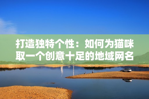打造独特个性：如何为猫咪取一个创意十足的地域网名