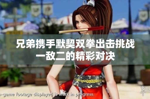 兄弟携手默契双拳出击挑战一敌二的精彩对决