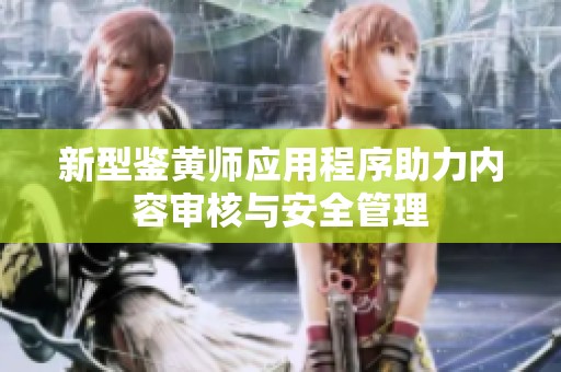 新型鉴黄师应用程序助力内容审核与安全管理