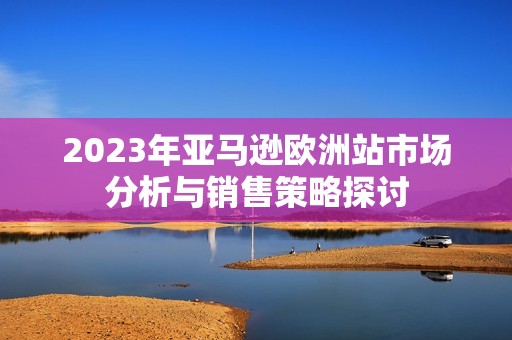 2023年亚马逊欧洲站市场分析与销售策略探讨