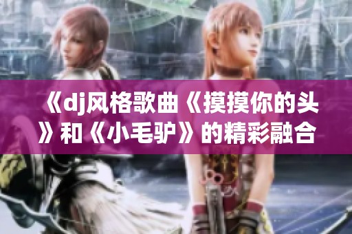 《dj风格歌曲《摸摸你的头》和《小毛驴》的精彩融合》