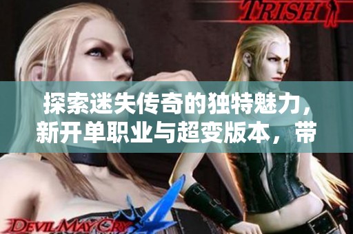 探索迷失传奇的独特魅力，新开单职业与超变版本，带你重温经典游戏体验