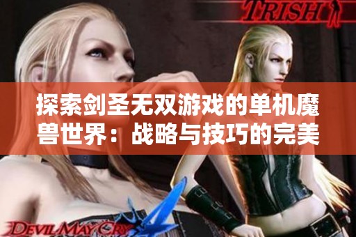 探索剑圣无双游戏的单机魔兽世界：战略与技巧的完美结合，追寻无懈可击的对决体验
