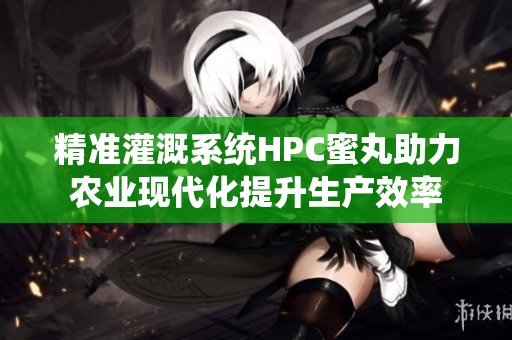 精准灌溉系统HPC蜜丸助力农业现代化提升生产效率