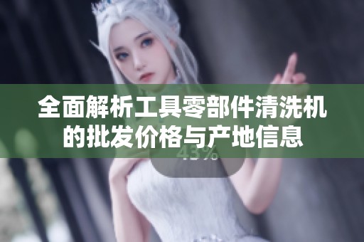 全面解析工具零部件清洗机的批发价格与产地信息