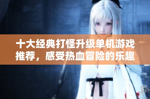 十大经典打怪升级单机游戏推荐，感受热血冒险的乐趣
