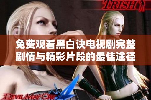 免费观看黑白诀电视剧完整剧情与精彩片段的最佳途径