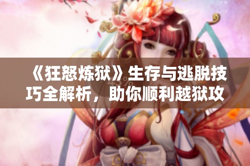 《狂怒炼狱》生存与逃脱技巧全解析，助你顺利越狱攻略分享