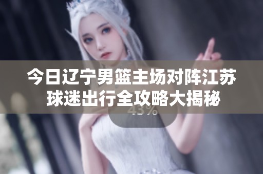 今日辽宁男篮主场对阵江苏 球迷出行全攻略大揭秘