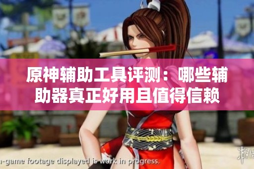 原神辅助工具评测：哪些辅助器真正好用且值得信赖