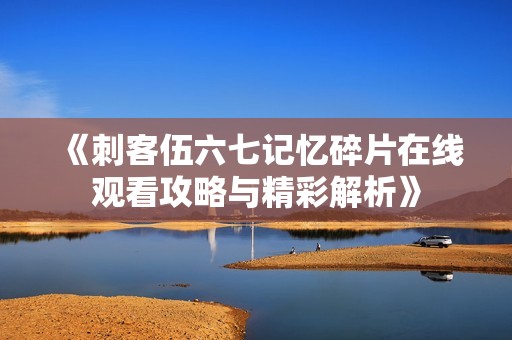 《刺客伍六七记忆碎片在线观看攻略与精彩解析》
