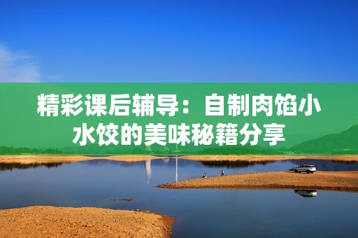 精彩课后辅导：自制肉馅小水饺的美味秘籍分享