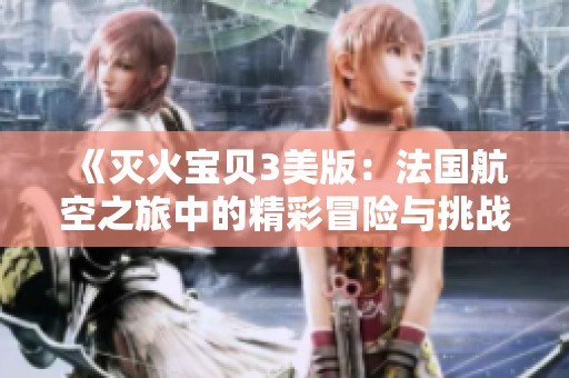 《灭火宝贝3美版：法国航空之旅中的精彩冒险与挑战》