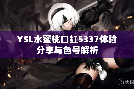 YSL水蜜桃口红5337体验分享与色号解析