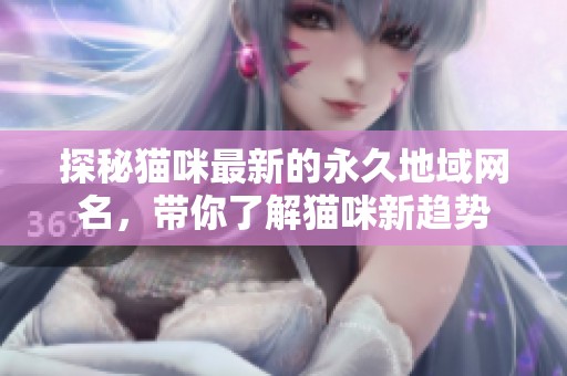 探秘猫咪最新的永久地域网名，带你了解猫咪新趋势